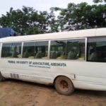 Customs seized FUNAAB bus conveying Indian hemp-3