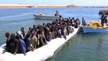 Eight migrants dead off Libya as Italy outlines naval mission