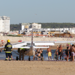 Eight-year-old girl, one other killed as plane falls on beach