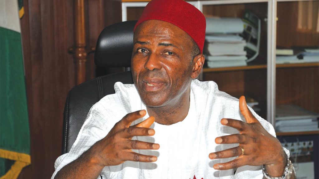 Minister of Science and Technology, Dr. Ogbonnaya Onu-