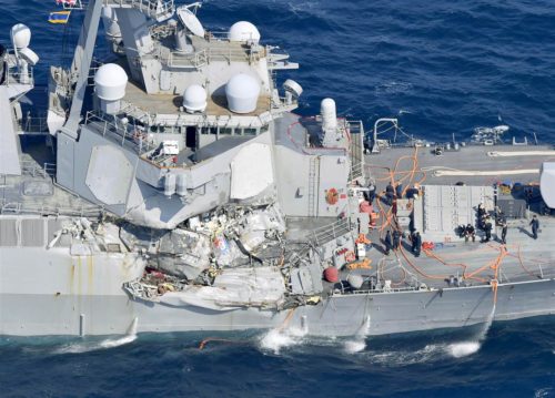 USS Fitzgerald: Former Commanding Officer pleads not guilty