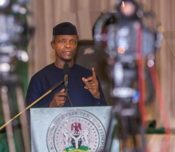 Osinbajo unveils five trainer aircraft acquired from Pakistan