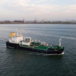 Seagoing LNG bunkering vessel arrives in Rotterdam
