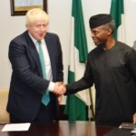 Boris Johnson and Osinbajo