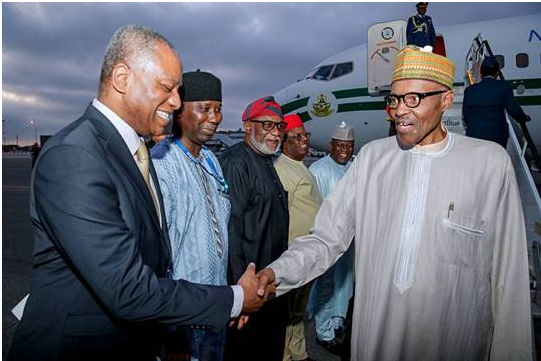 PHOTOS: Buhari arrives New York for UN General Assembly