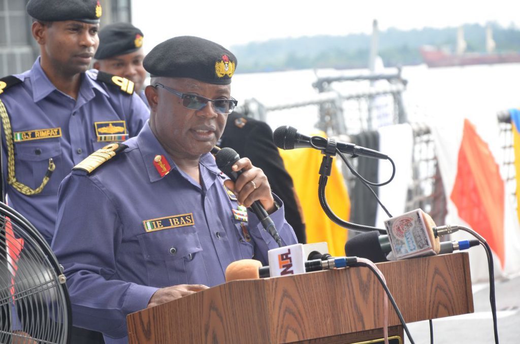 Chief of Naval Staff (CNS), Vice Adm. Ibok Ete-Ibas