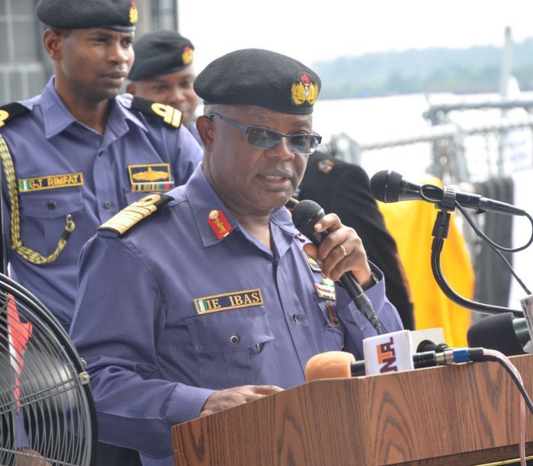 Chief of Naval Staff (CNS), Vice Adm. Ibok Ete-Ibas