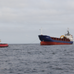 Grounded cargo ship refloated off Sweden