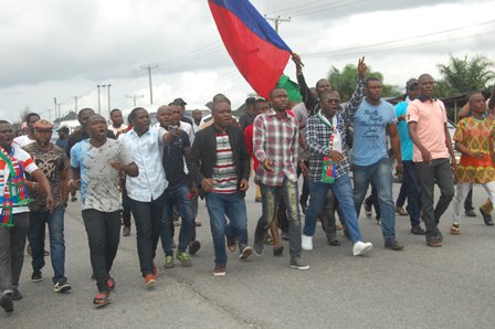 Ijaw youths ground Yenagoa because NCDMB opened offices in Abuja, Lagos