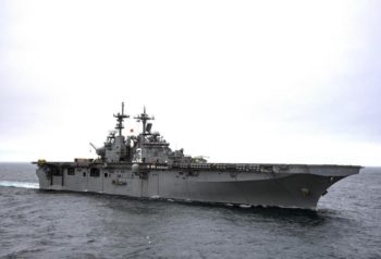 US deploys training ships for Hurricane Harvey relief operation 