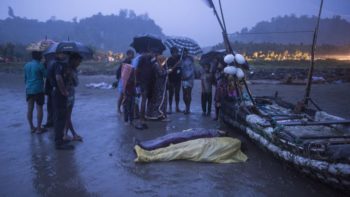At least 14 dead as Rohingya boat capsizes
