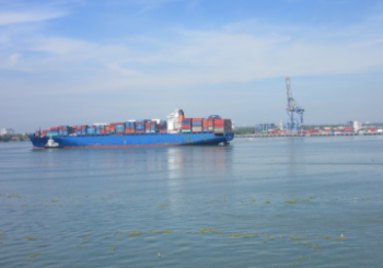 India clears sunken fishing vessel from port channel