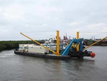 Captain docked for damaging Japaul’s dredger 