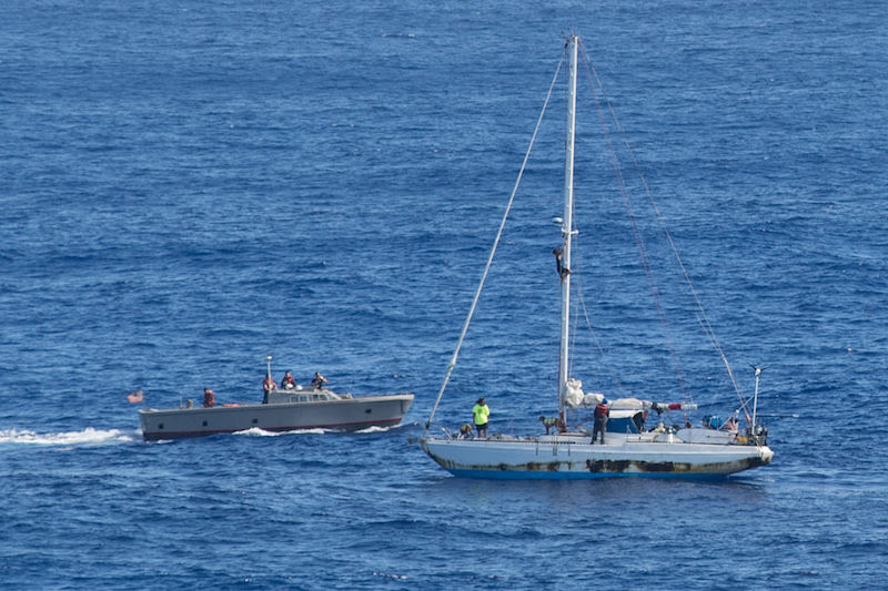 Navy rescues two sailors lost at sea for five months