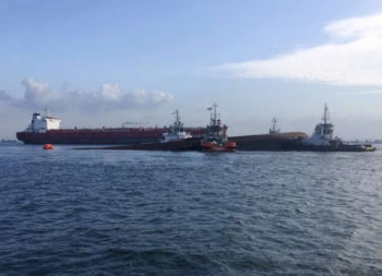 Two more bodies recovered in Singapore dredger collision 