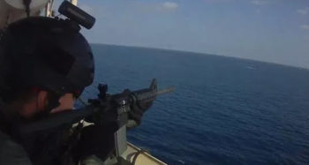 Armed men open fire on ship off Yemen