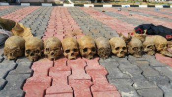 Army raids Rivers militants’ camp, ‘uncovers human skulls’