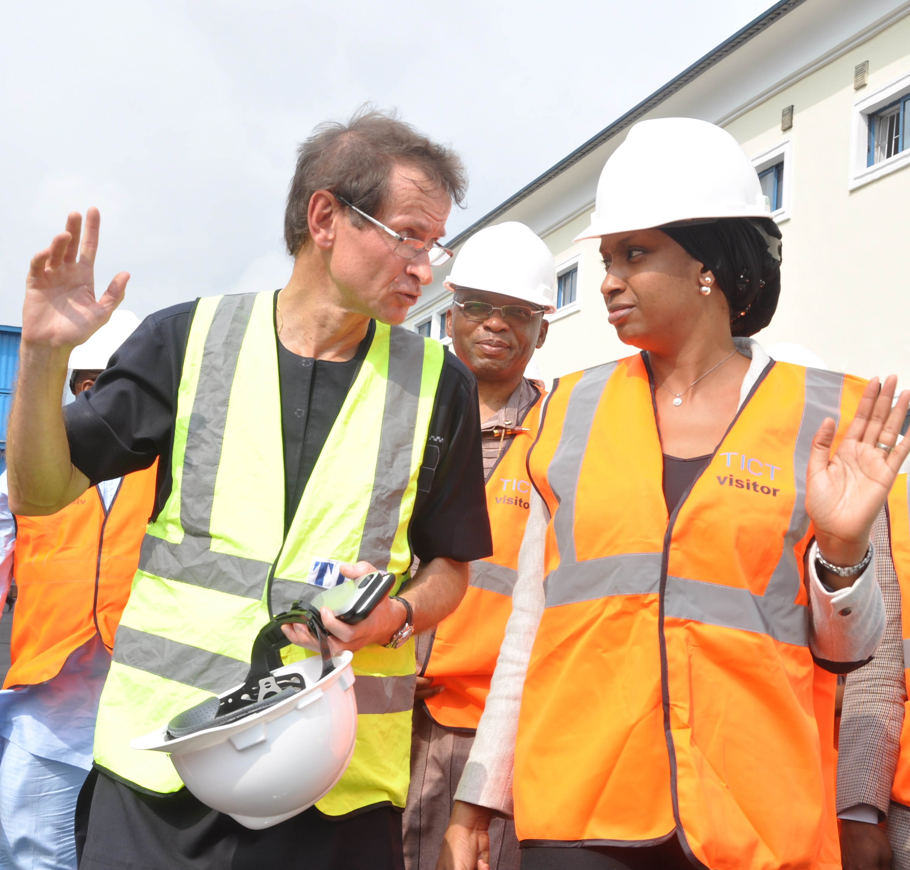 TICT unveils female crane operators - first in Africa 