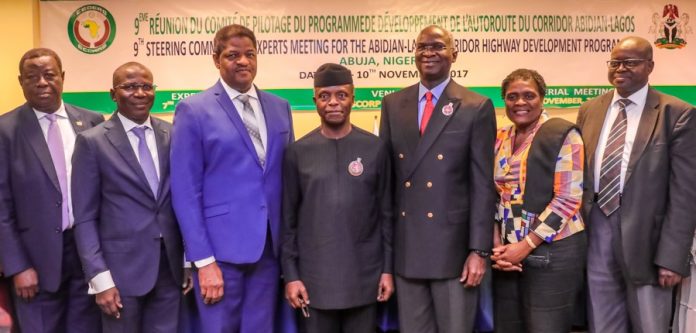 FG committed to Lagos-Abidjan Highway realisation, says Osinbajo