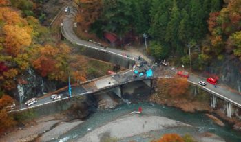 Helicopter crash in Gunma