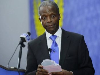 Osinbajo: Nigeria’s infrastructure deficit is opportunity for investors