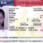 Biometric visa