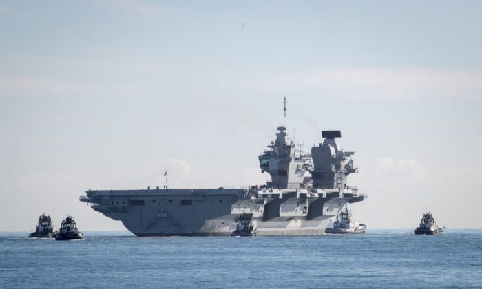 Britain's new £3 billion warship has a leak - Ships & Ports