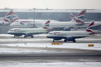 British Airways Snow