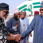 PHOTOS: Buhari returns to Abuja from Paris