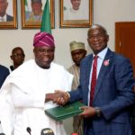 PHOTOS: FG hands over Marina Presidential Lodge to Lagos