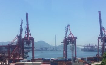 HK Port volume drops to 1.75m TEU 