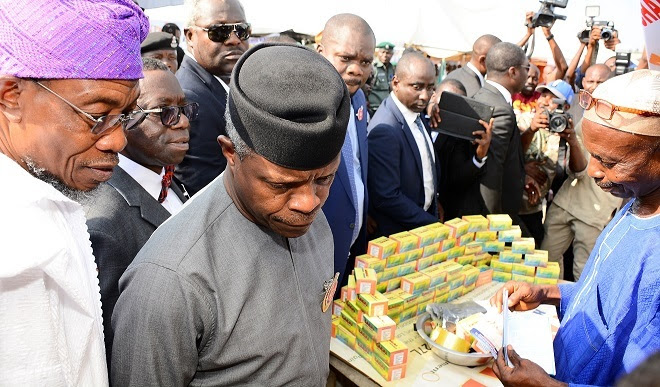 Life will be better in Nigeria if people in government stop stealing – Osinbajo_
