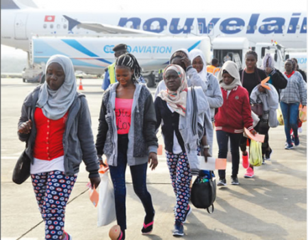 NEMA receives 167 Nigerians from Libya