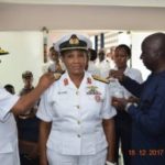 PHOTOS: Decoration of first female one start general by Nigerian Navy