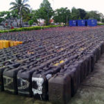 Navy recovers 1330 jerry cans of petrol from suspected oil thieves