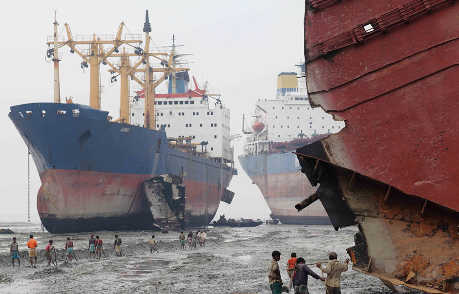 Six workers die at Bangladeshi shipbreaking yards in two months