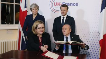 Britain, France agree new border security deal