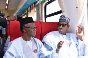 Buhari commissions new locomotives and coaches 10