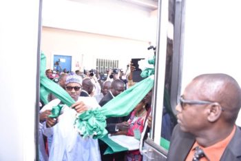 Buhari commissions new locomotives and coaches 4