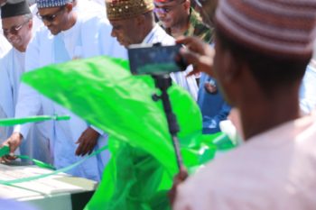 Buhari commissions the first inland dry port in Nigeria 7