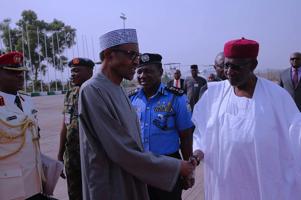 PHOTOS: Buhari departs Abuja for Addis Ababa