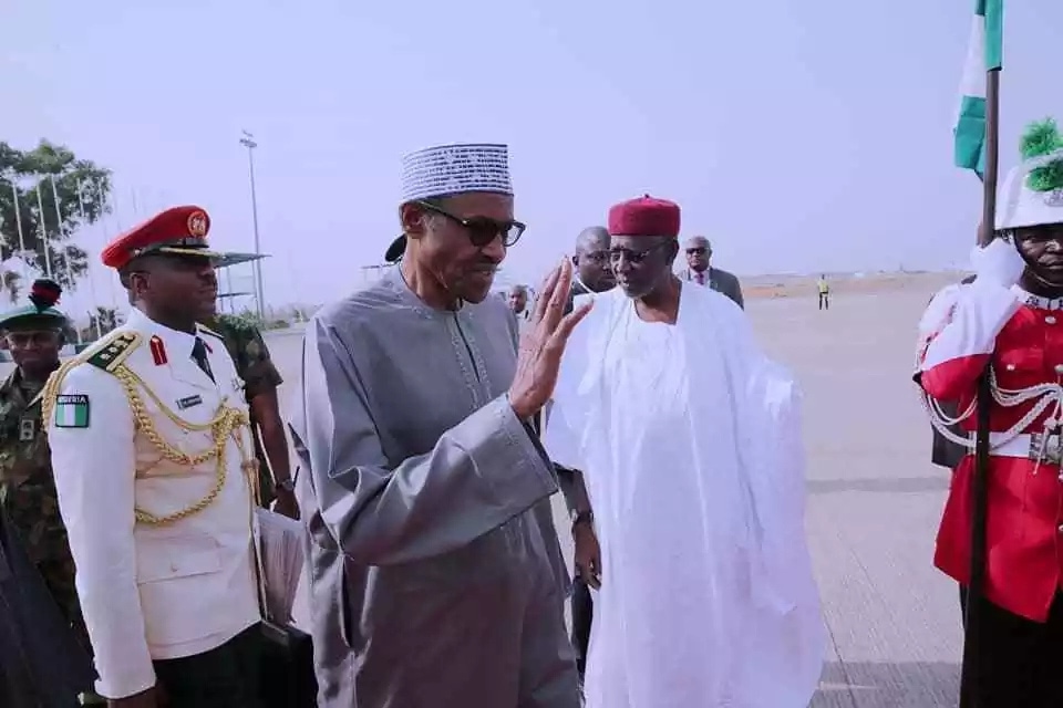 PHOTOS: Buhari departs Abuja for Addis Ababa