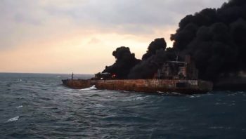 Iran opens sunken Sanchi tanker’s black box