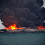 32 missing as Iranian tanker collides with freighter off China 