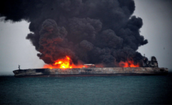 32 missing as Iranian tanker collides with freighter off China 