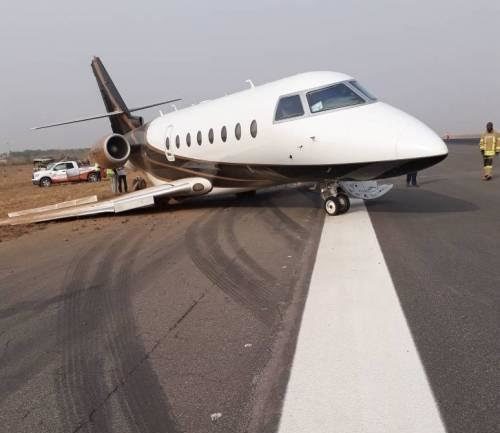 Nestoil’s private jet crashlands at Abuja airport