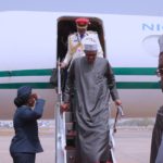 PHOTOS: Buhari returns to Abuja