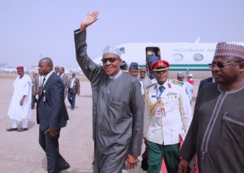 President Buhari returned to Abuja 2