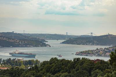 Turkey reveals route for new canal to ease Bosphorus shipping