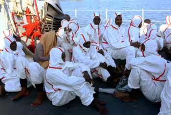 U.N condemns return of rescued migrants to Libya